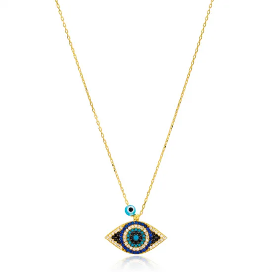 Evil Eye Necklace Wholesale Handmade 925 Silver Sterling Jewelry Evil Eye Necklace Wholesale Handmade 925 Silver Sterling Jewelry