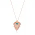 Turkish Evil Eye Tassel Sterling Silver Pendant