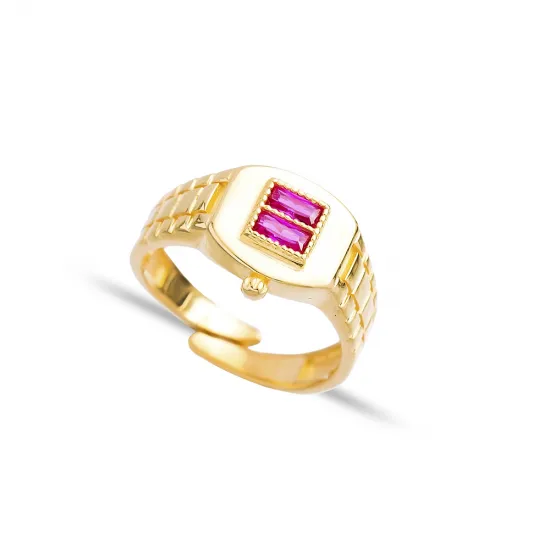 Turkish Wristwatch Adjustable Sterling Silver Ring Turkish Wristwatch Adjustable Sterling Silver Ring