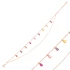 Turkish Mix Anklet in 925 Sterling Silver