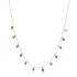 Turkish Rainbow Leaf 925 Sterling Silver Necklace