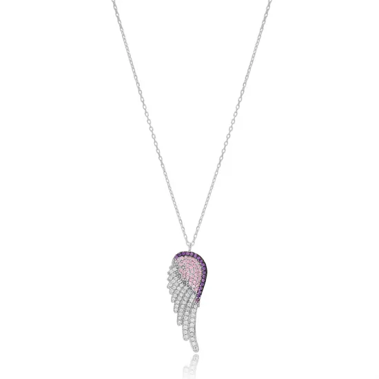 Turkish New Wing 925 Sterling Silver Necklace Turkish New Wing 925 Sterling Silver Necklace