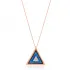 Turkish Triangle Shape 925 Sterling Silver Necklace
