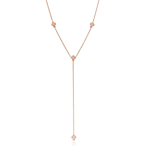 Turkish Cross Y 925 Sterling Silver Necklace