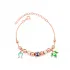 Turkish Horseshoe And Leaf 925 Sterling Silver Bracelet
