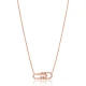 Turkish Paperclip Shape 925 Sterling Silver Necklace