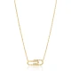 Turkish Paperclip Shape 925 Sterling Silver Necklace