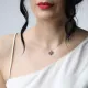 Turkish Amethyst Cactus 925 Sterling Silver Necklace