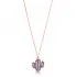 Turkish Amethyst Cactus 925 Sterling Silver Necklace