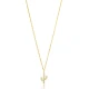 Turkish CZ Minimal Cactus 925 Sterling Silver Necklace