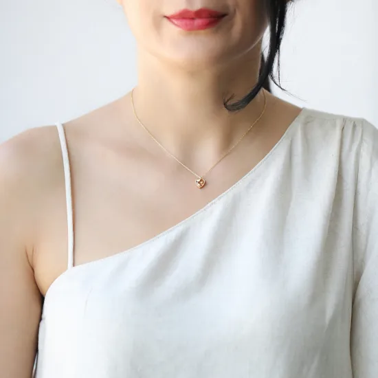 Turkish Heart Shape Minimalist 925 Silver Necklace Turkish Heart Shape Minimalist 925 Silver Necklace