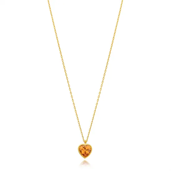 Turkish Heart Shape Minimalist 925 Silver Necklace Turkish Heart Shape Minimalist 925 Silver Necklace