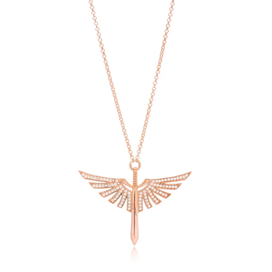 Turkish Sword Of Michael 925 Sterling Silver Necklace Turkish Sword Of Michael 925 Sterling Silver Necklace