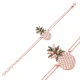 Turkish Sterling Silver Pineapple Bracelet