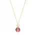 Turkish New Ladybug 925 Sterling Silver Necklace