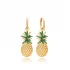 Turkish Pineapple Dangle 925 Sterling Silver Earrings