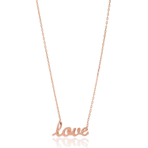 Turkish Love Letter 925 Sterling Silver Necklace