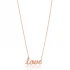 Turkish Love Letter 925 Sterling Silver Necklace