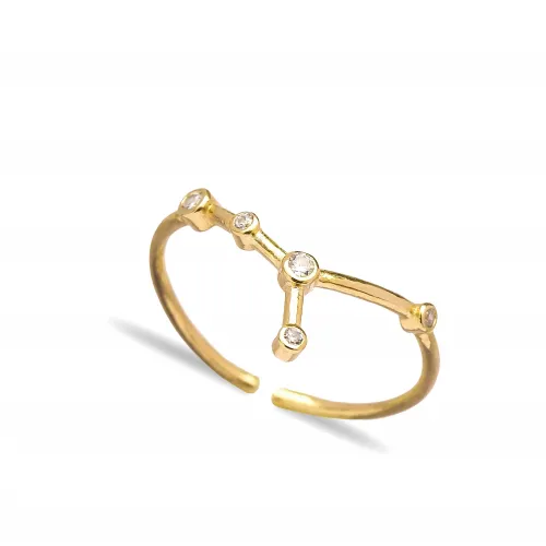 Cancer Zodiac Sign Constellation Horoscope Silver Ring Cancer Zodiac Sign Constellation Horoscope Silver Ring