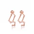 Turkish Leo Zodiac Sign Constellation Silver Earrings