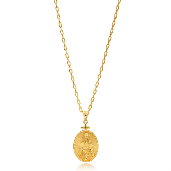 Turkish Medallion Sterling Silver Necklace Turkish Medallion Sterling Silver Necklace