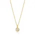 Turkish CZ Dainty Baguette 925 Sterling Silver Necklace