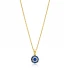 Turkish Baguette Sapphire 925 Sterling Silver Necklace