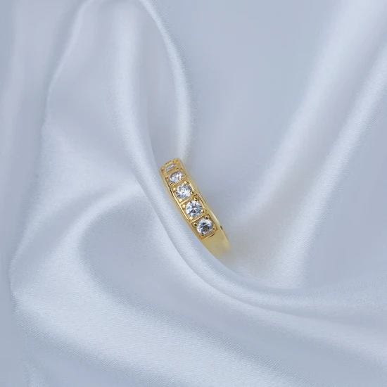 Wholesale CZ Band 925 Sterling Silver Ring | 925 Sterling Silver Wholesale | Sade Silver Wholesale CZ Band 925 Sterling Silver Ring - Sade 925 Silver Jewelry