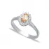 Dainty Minimalist Citrine Stone Turkish Rings Wholesale Fashion 925 Sterling Silver Jewelry