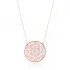 Flower Of Life Necklace Chain Pendant Turkish Wholesale 925 Sterling Silver Handmade Jewelry