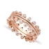 Handcrafted CZ Two 925 Sterling Silver Ring