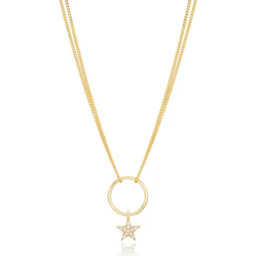 Hollow Star Choker 925 Sterling Silver Necklace