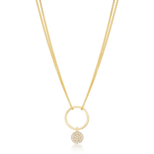 Round Hollow Choker 925 Sterling Silver Necklace