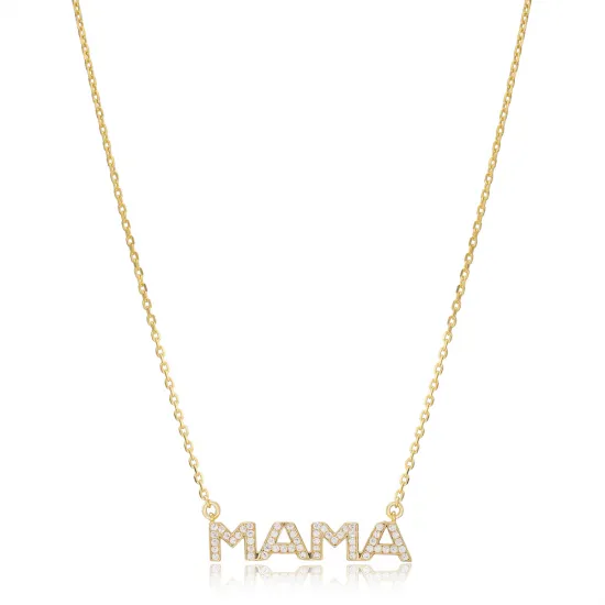 Turkish Mama 925 Sterling Silver Necklace Turkish Mama 925 Sterling Silver Necklace
