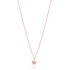 Minimal Round Evil Eye 925 Sterling Silver Necklace