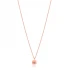 Minimal Square Evil Eye 925 Sterling Silver Necklace