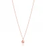 Drop Evil Eye Minimal 925 Sterling Silver Necklace