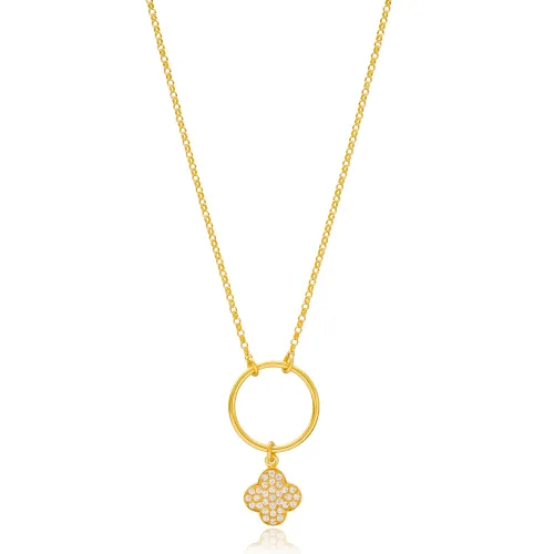 Clover Hollow 925 Sterling Silver Pendant Clover Hollow 925 Sterling Silver Pendant