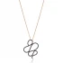 Handcrafted Black CZ 925 Sterling Silver Pendant