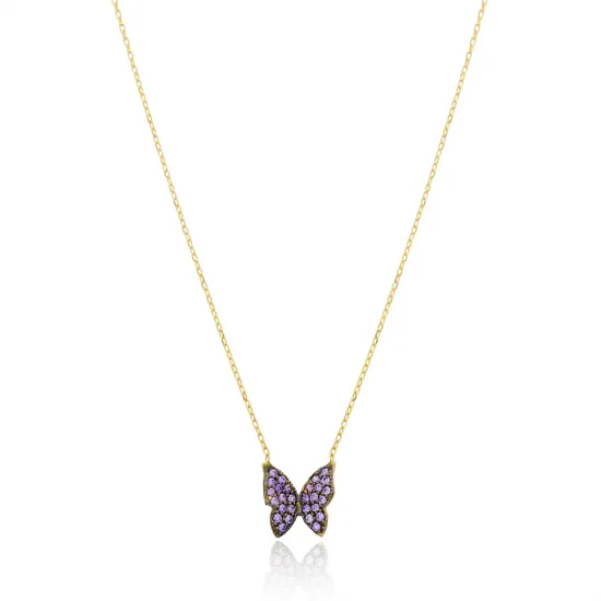 Butterfly Design Turkish Handmade Jewelry 925 Sterling Silver Pendant Butterfly Design Turkish Handmade Jewelry 925 Sterling Silver Pendant