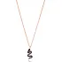 Handcrafted Snake 925 Sterling Silver Necklace