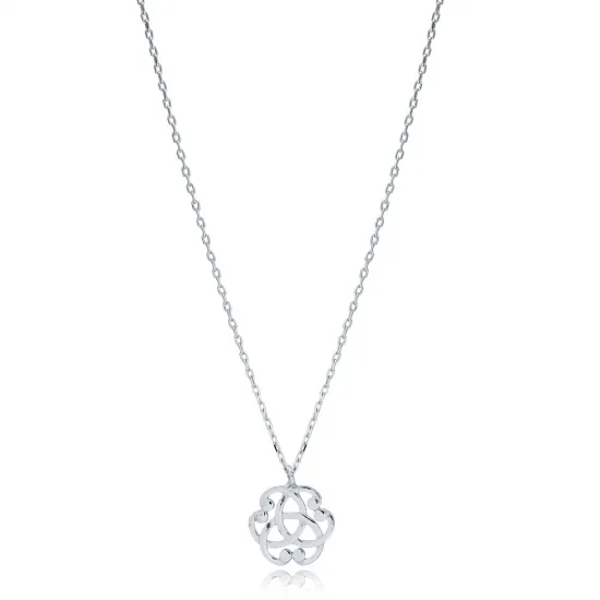 New Fine Necklace in 925 Sterling Silver