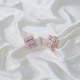 Square Baguette 925 Sterling Silver Earrings Square Baguette 925 Sterling Silver Earrings