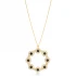 48mm Sized Flower 925 Sterling Silver Necklace