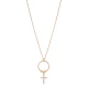 Ringed Cross 925 Sterling Silver Necklace Ringed Cross 925 Sterling Silver Necklace