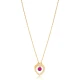 Love Letter Hearth Shape Ruby Sterling Silver Necklace Love Letter Hearth Shape Ruby Sterling Silver Necklace