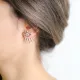 Evil Eye Design Zircon Stud Earrings Evil Eye Design Zircon Stud Earrings