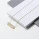 Love Bar CZ 925 Sterling Silver Necklace