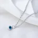 Handmade Evil Eye 925 Sterling Silver Necklace