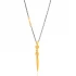 Turkish 22 Karat Gold Vintage Sterling Silver Pendant